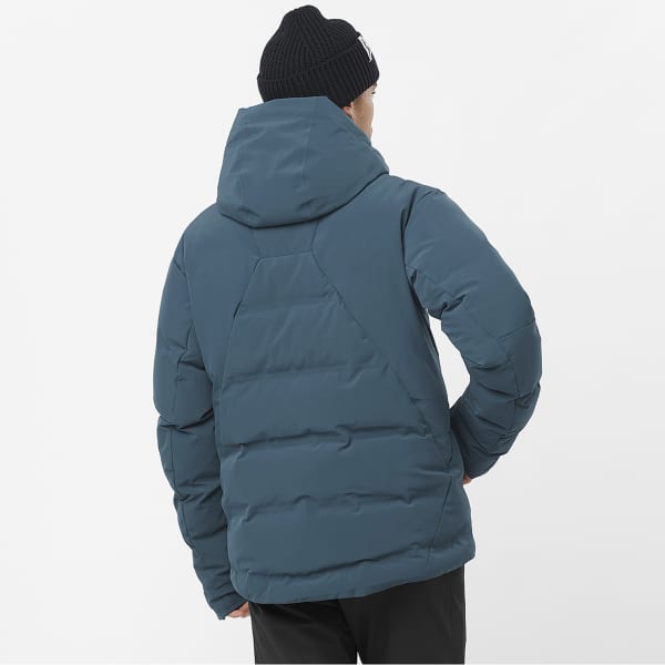 Veste de ski SALOMON ALPENFLOW DOWN JACKET MIDNIGHT NAVY