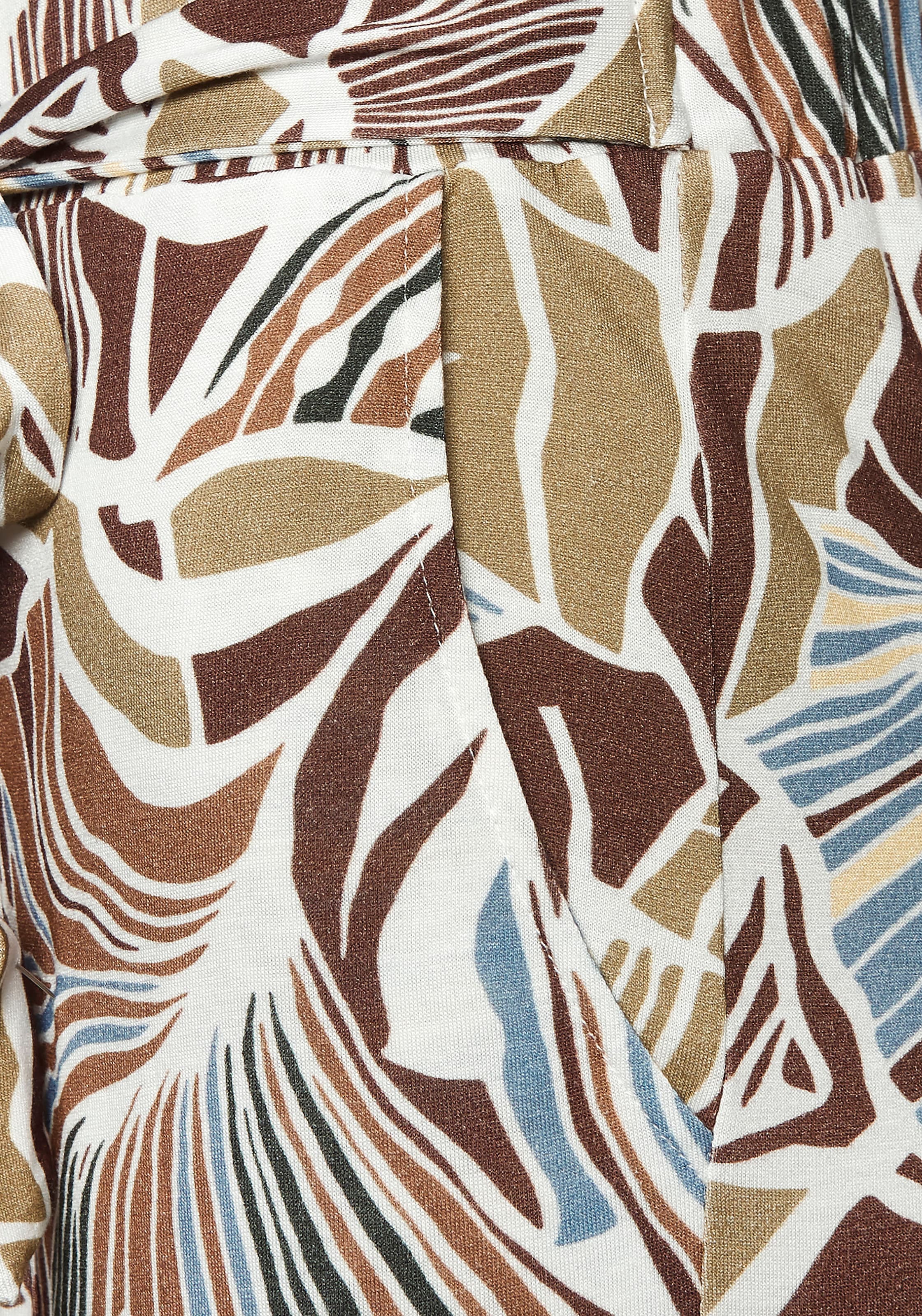 LASCANA Palazzohose  aus Viskosejersey, Sommerhose mit Alloverprint und Taschen