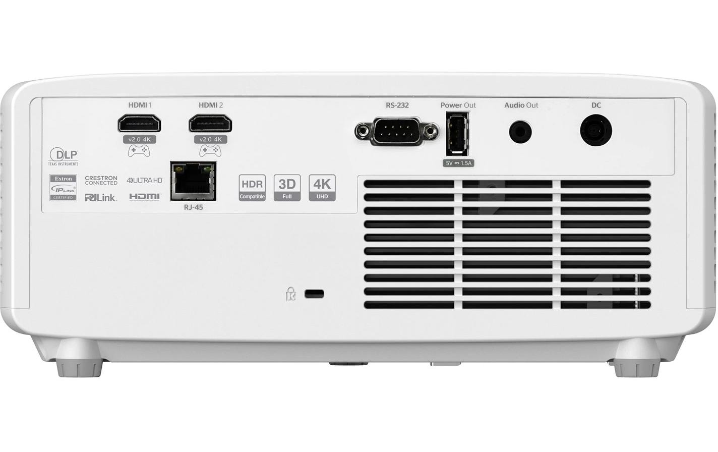 Projektor UHZ66<br>Umweltfreundlicher kompakter 4K UHD-Laserprojektor mit hoher Helligkeit