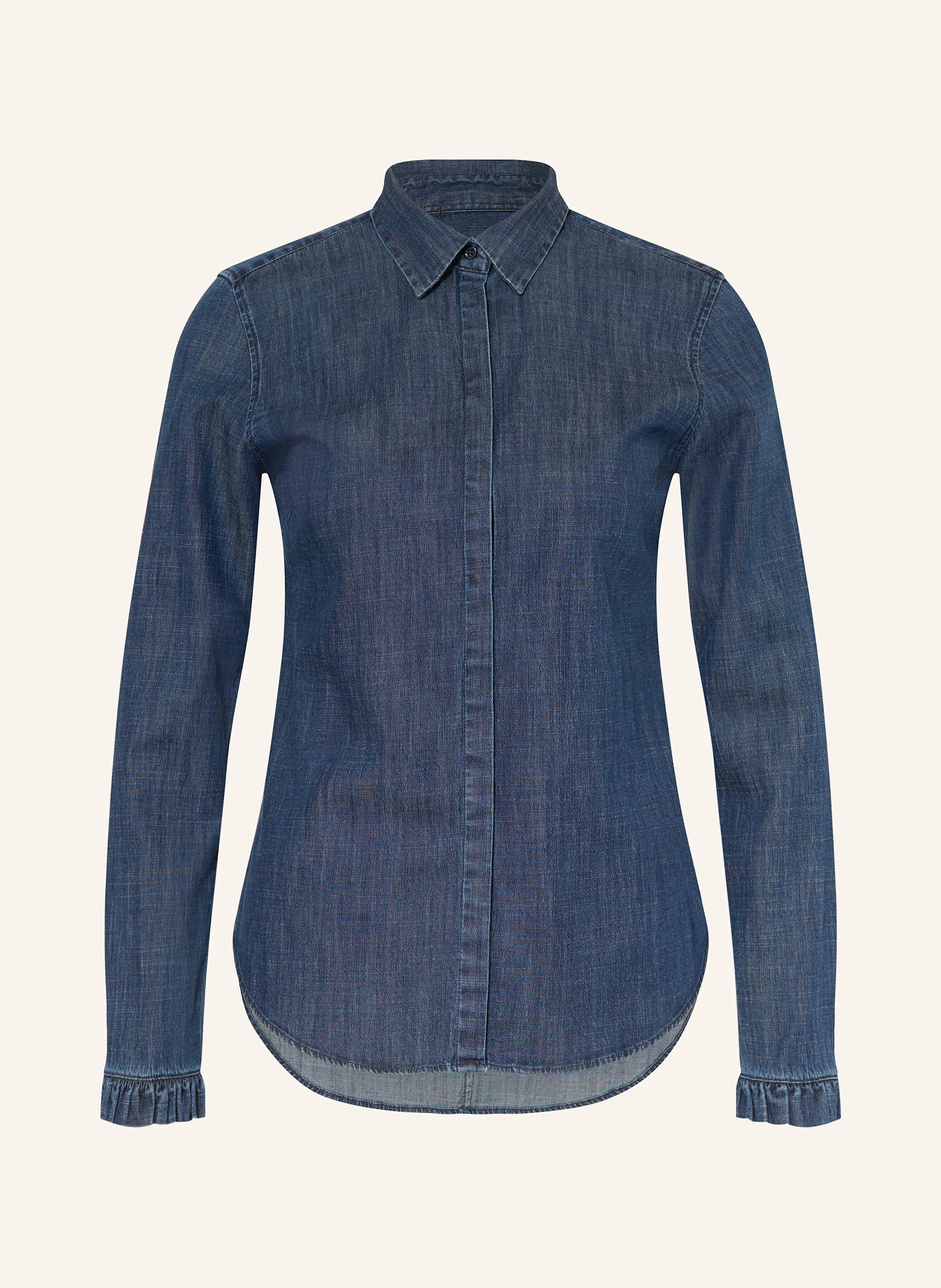 MOS MOSH Hemdbluse MMMATTIE FLIP aus Denim