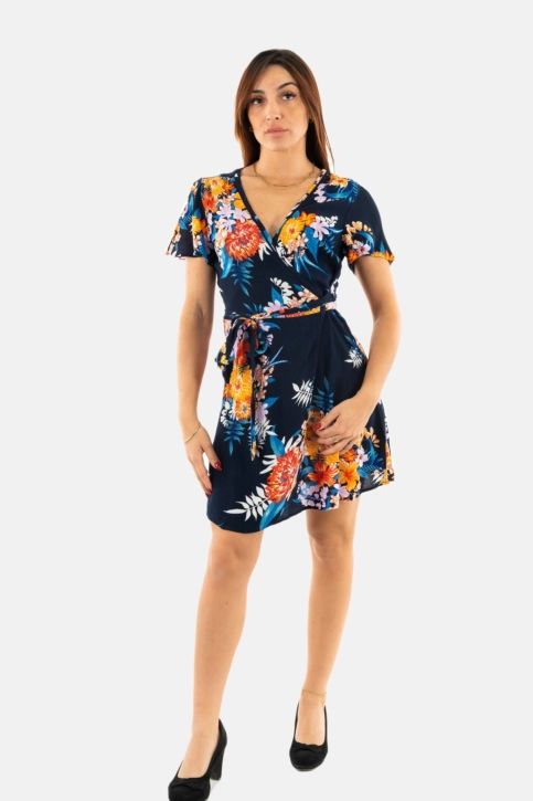 Robe superdry printed mini wrap 2kd anemore navy