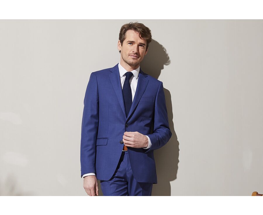 Veste de costume homme Bleu Franc - LAZARE