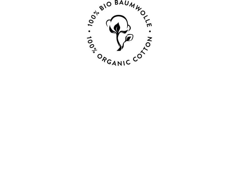 Vossen Handtuch Vegan Life 50 x 100 cm, Marineblau Veganes Handtuch