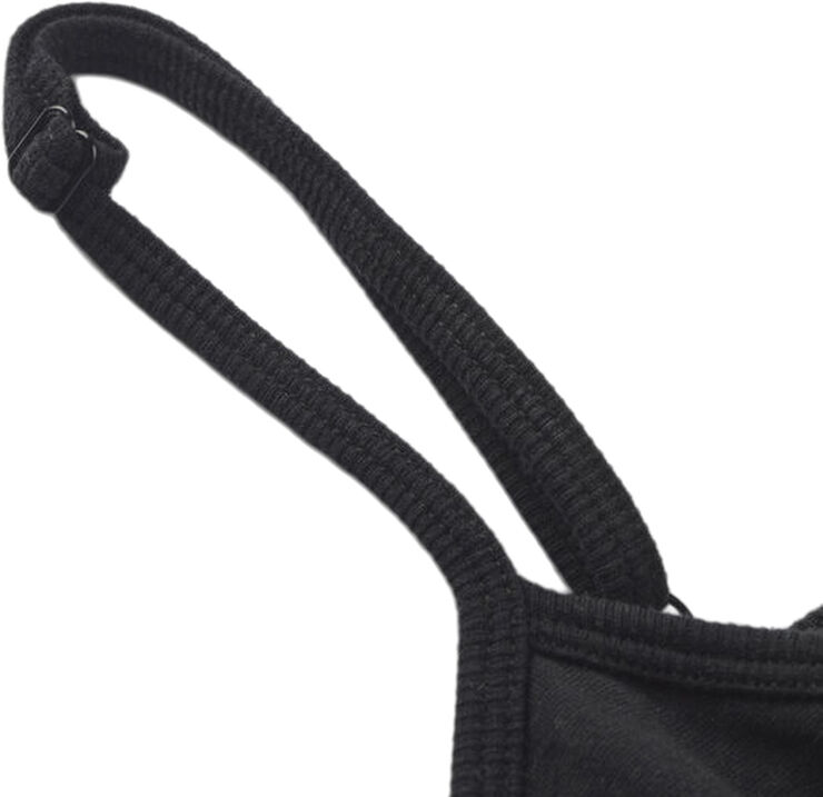 Carite Longline Seamless sports bh Sort