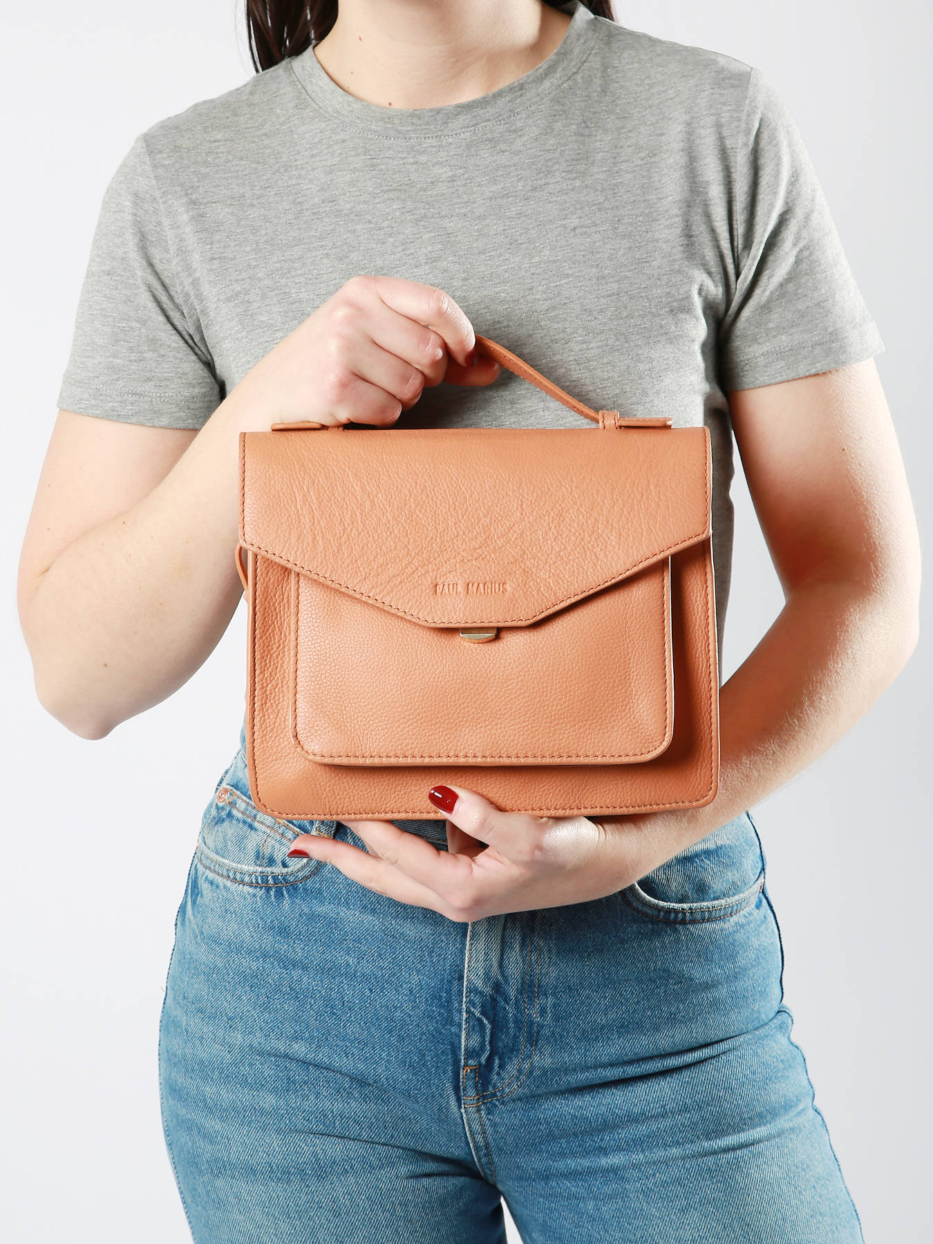 Sac bandoulire Simone Art Dco cuir PAUL MARIUS