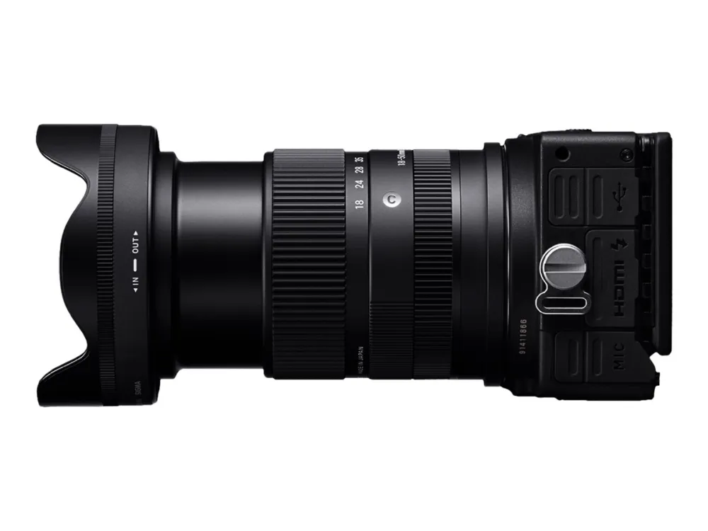 Sigma Contemporary - Zoomobjektiv - 18 mm - 50 mm - f/2.8 DC DN - Sony E-mount - for Sony Cinema Line; a VLOGCAM; a1; a1 II; a6700; a7 IV; a7C; a7C II; a7CR; a7R V; a9 III