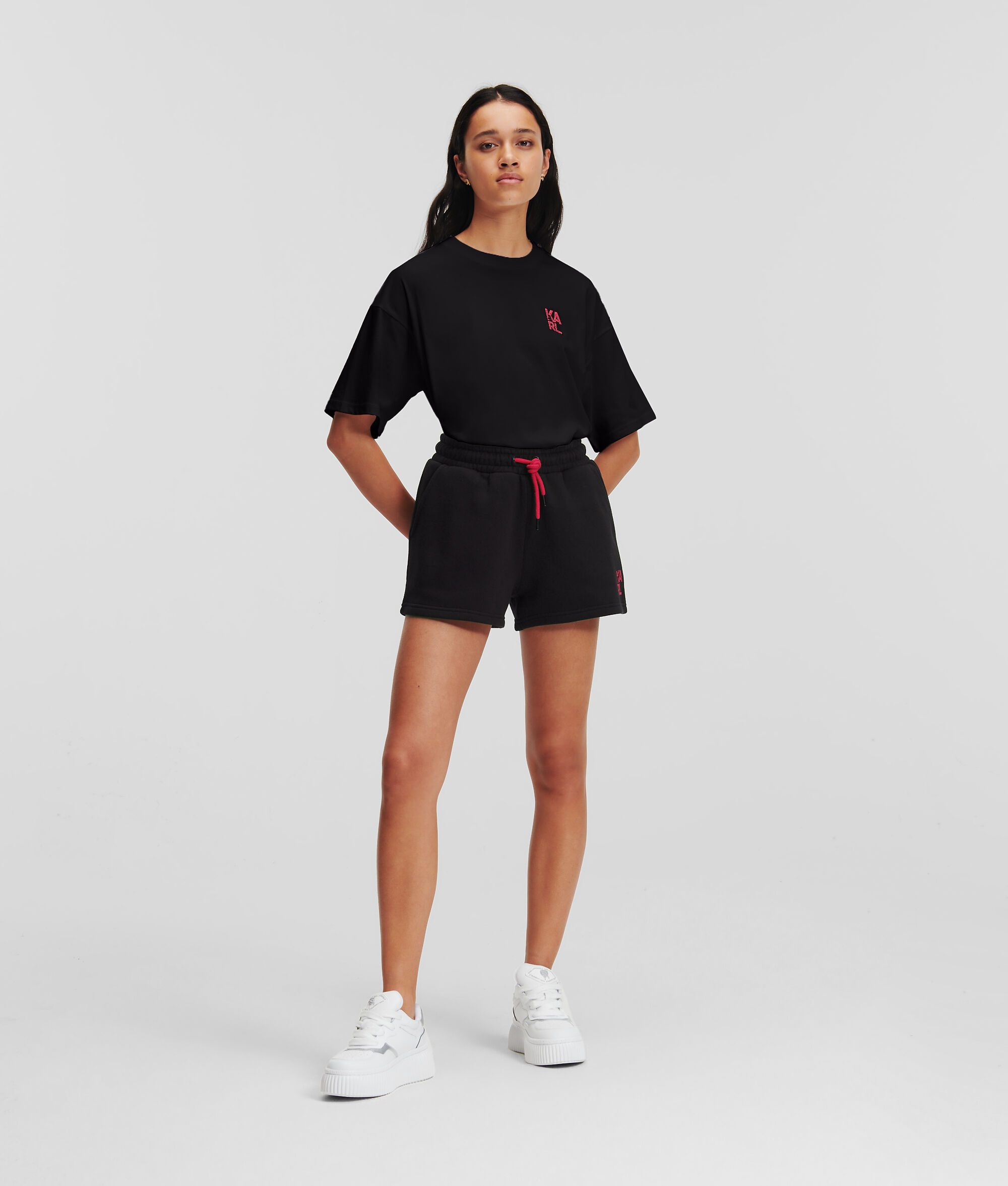 T-SHIRT ATHLEISURE À LOGO KARL