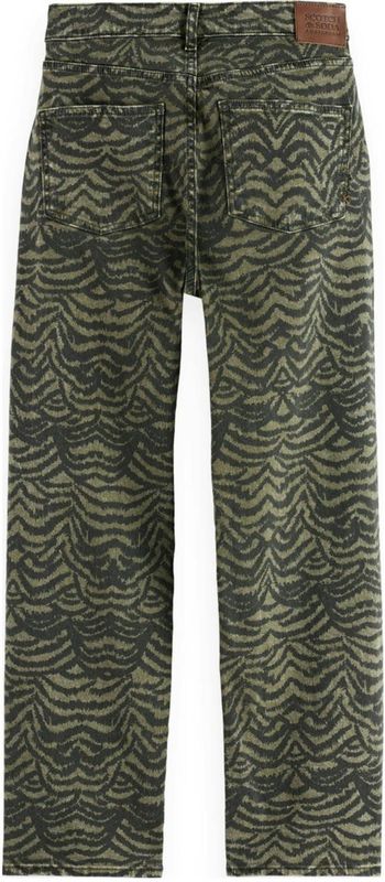 Scotch & Soda - The Sky - Jeans - Groen - Dames