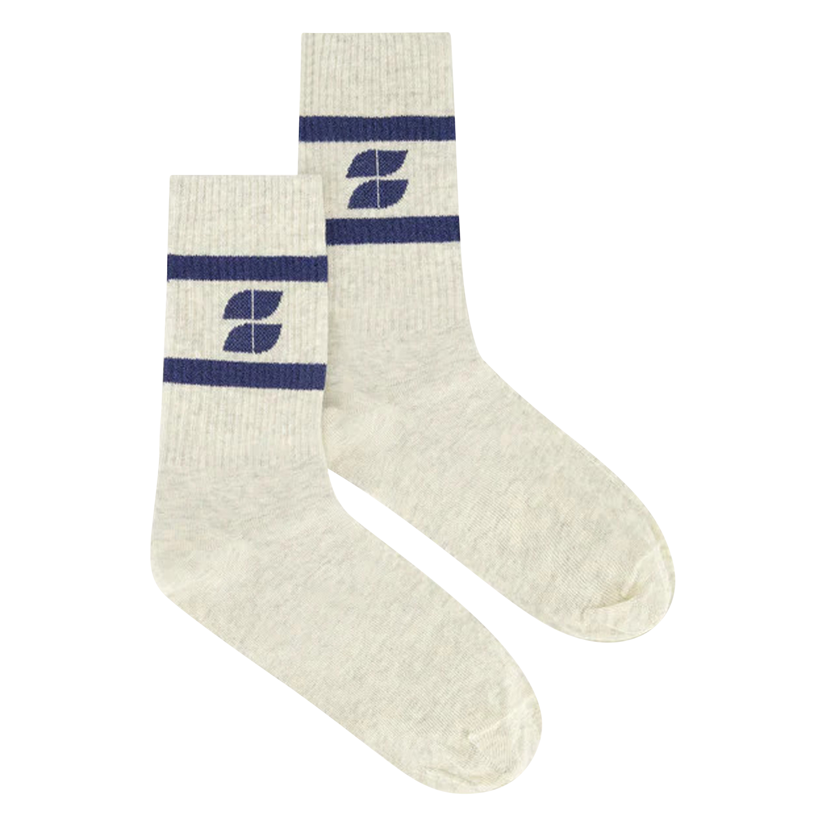 Chaussettes en coton mélangé | Bleu
