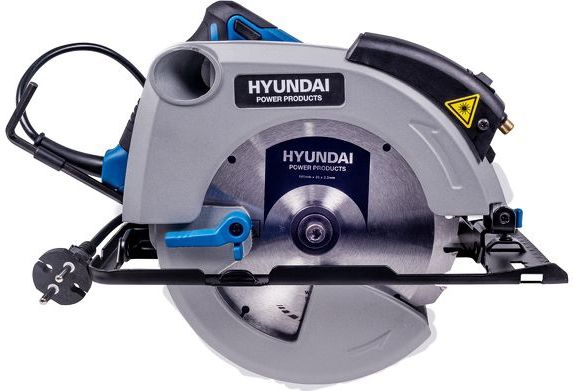 HYUNDAI Cirkelzaag - 1500W - 185 mm - Heavy Duty - Inclusief Zaagblad