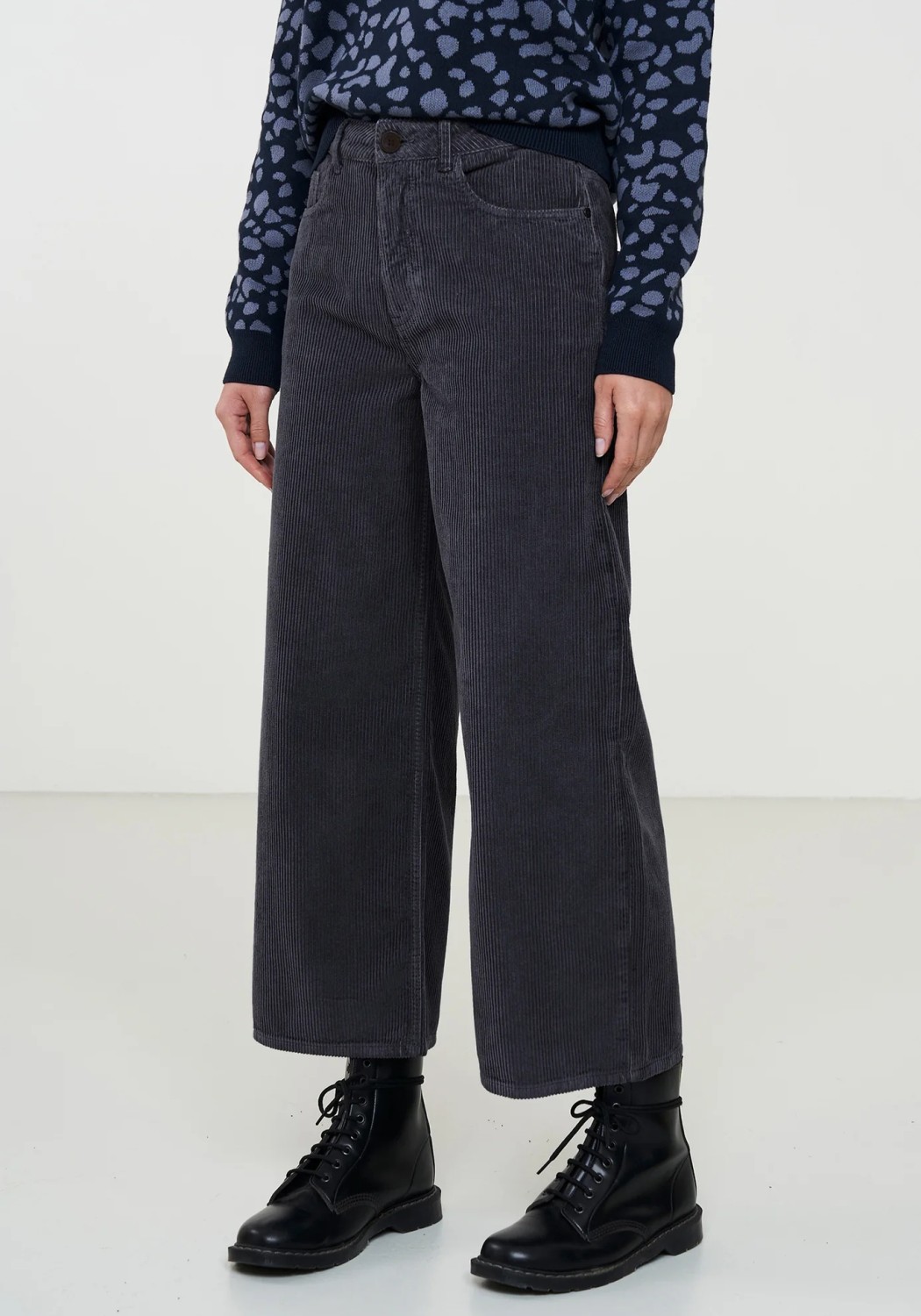 Recolution Cord-Hose Erica Corduroy Denim Blue