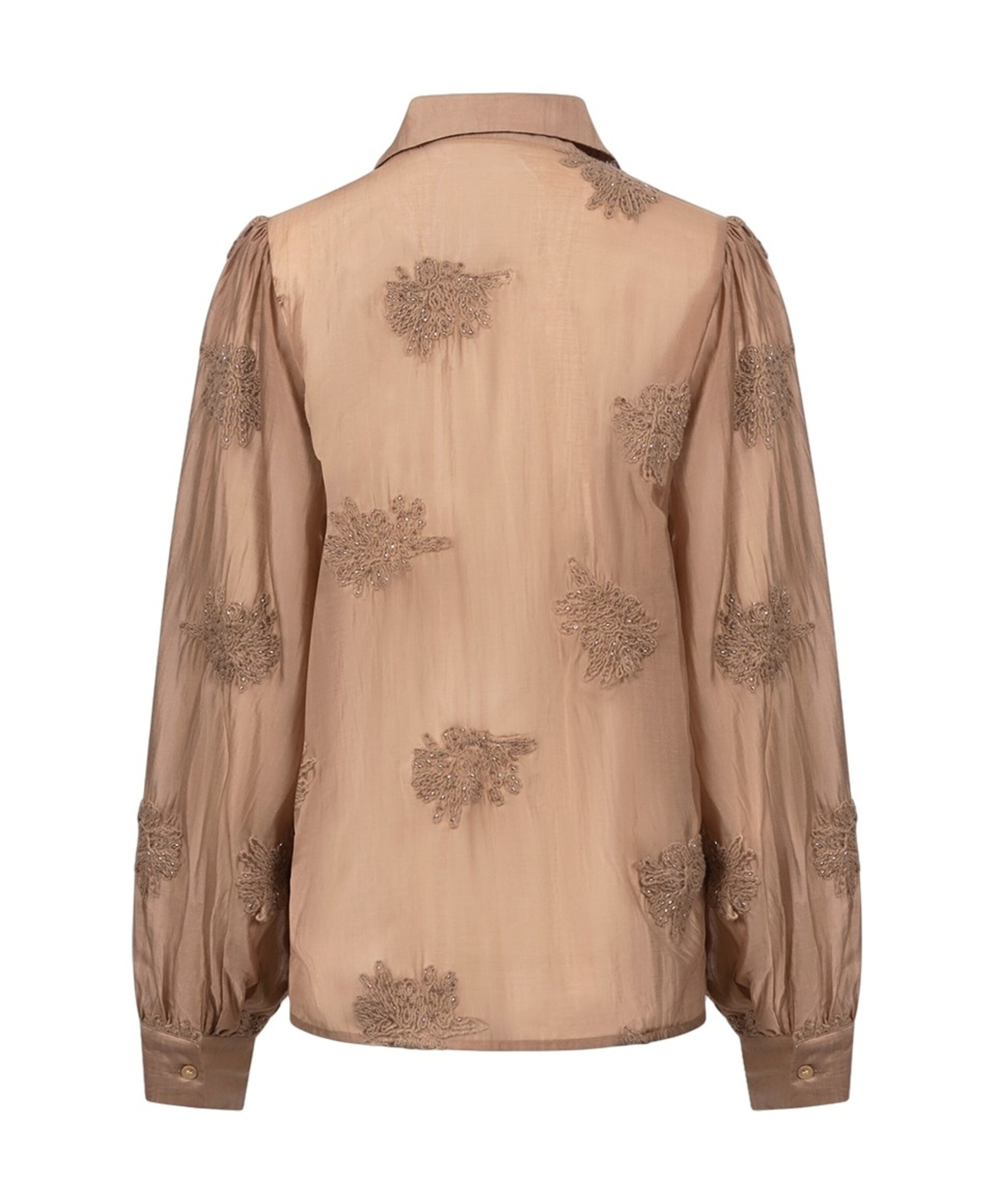 Nukus Dames blouse beige