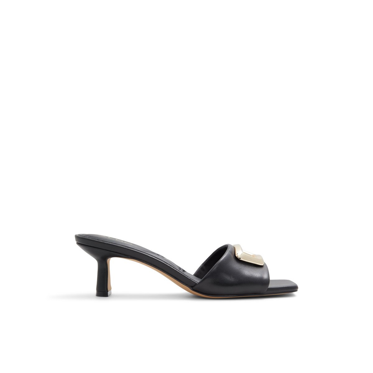ALDO-Thelma-l-Mules Sandales - Mini talon - Noir