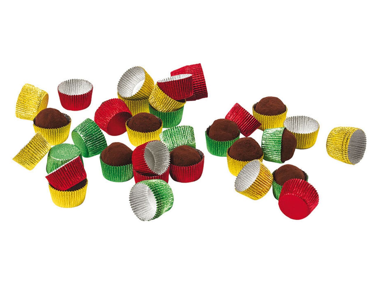 Caissette chocolat aluminium - Assorties - Matfer