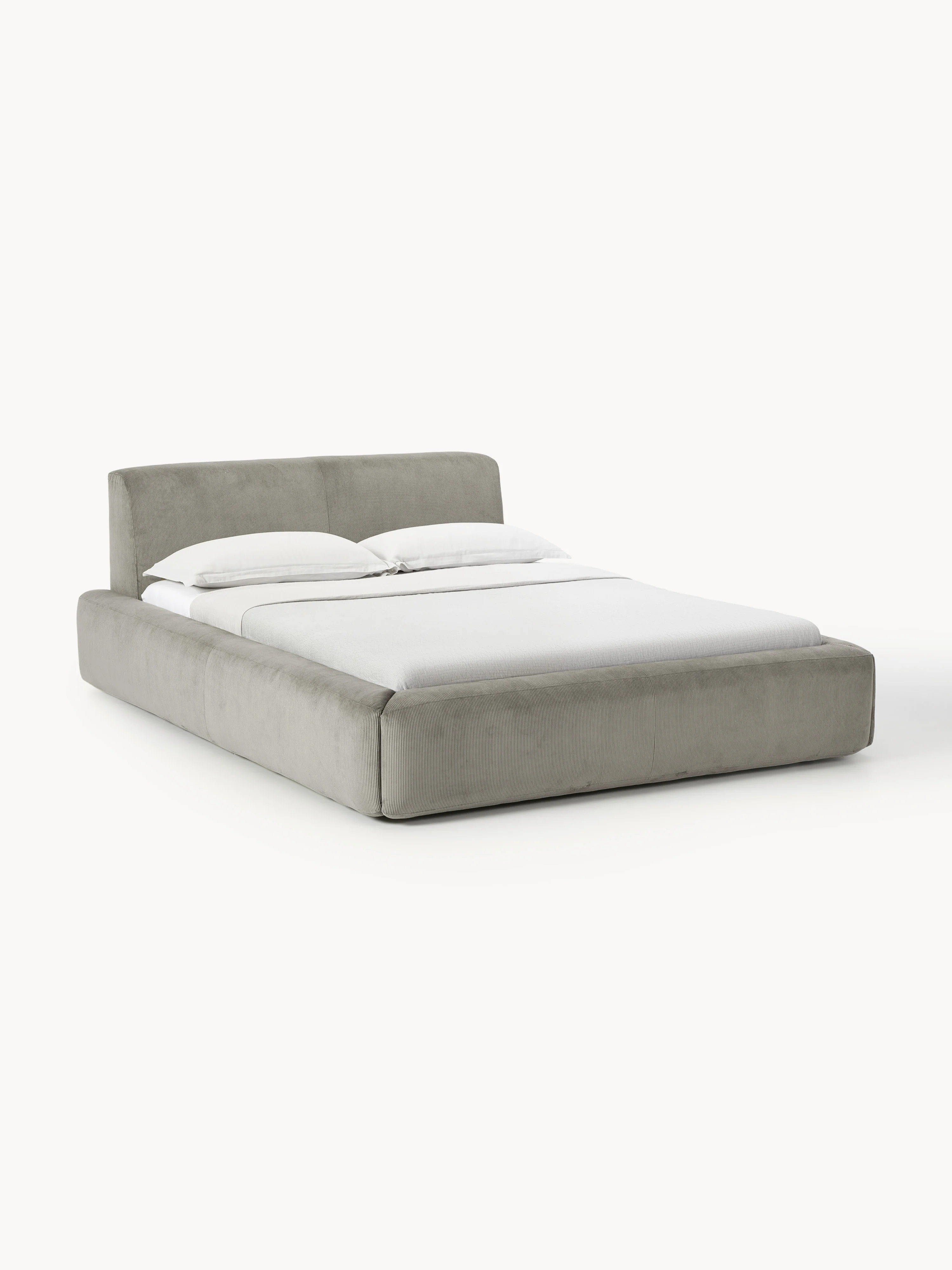 Gestoffeerd bed Melva met opbergruimte