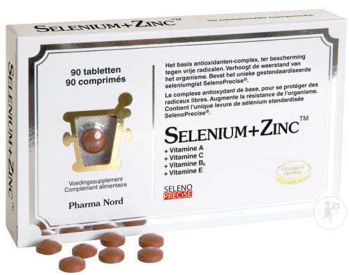 Pharma Nord Sélénium + Zinc Immunité 90 Comprimés