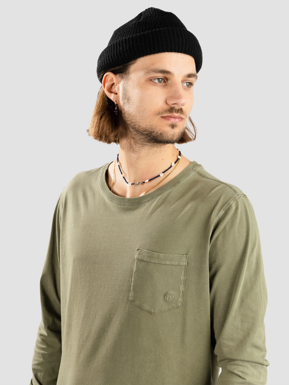 Kazane Remy Long Sleeve T-Shirt grap leaf