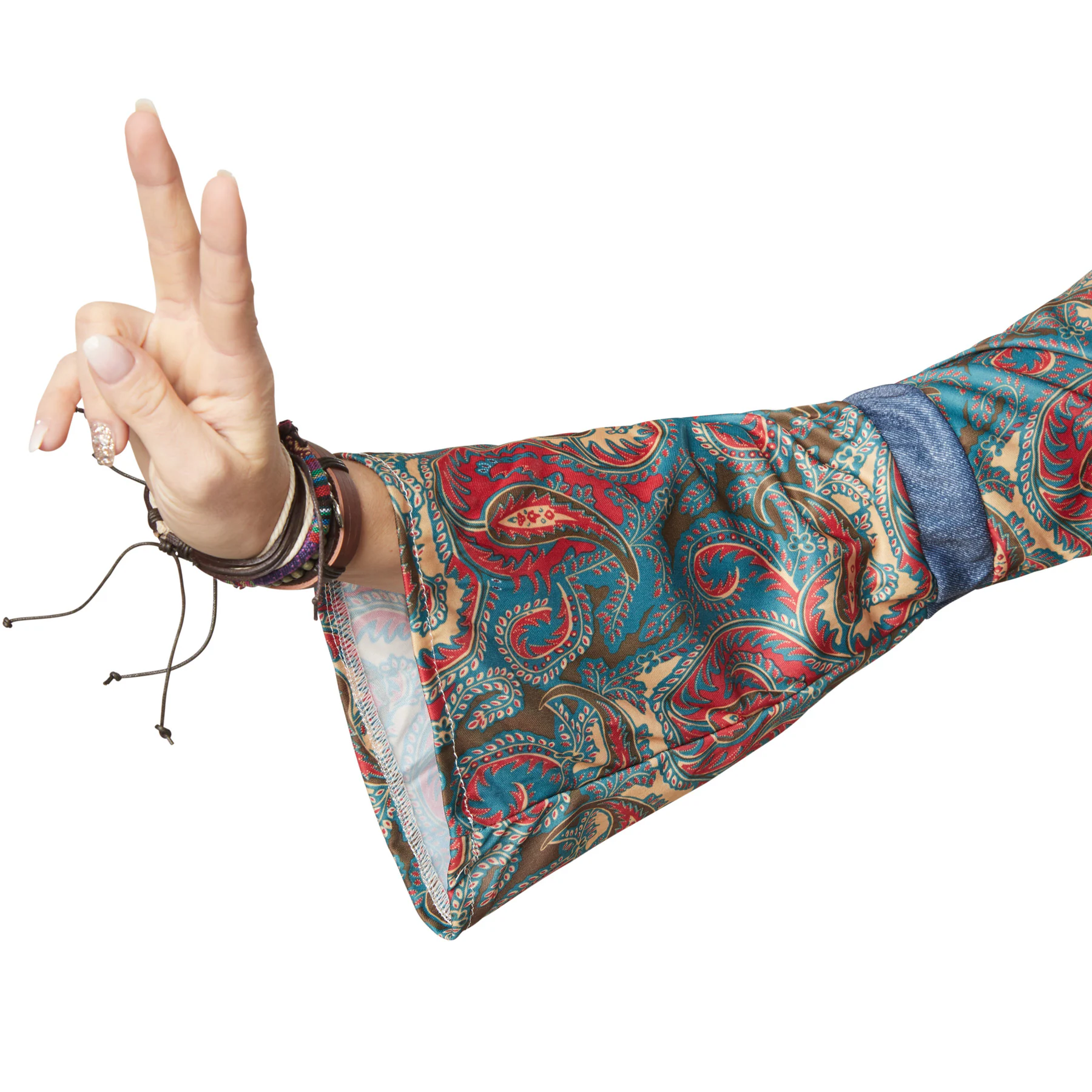 tectake® Frauenkostüm Hippie Girl Harmony