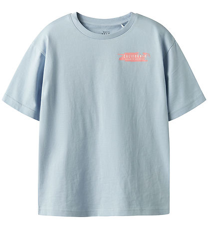 Name It T-Shirt - NkmVelix - Celestial Blue/California