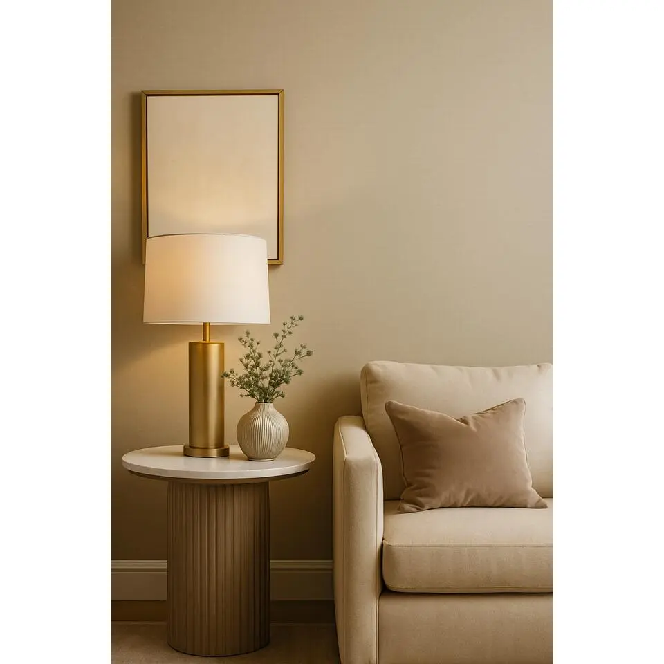 Dutch Wallcoverings Vliesbehang Linen & Textures uni - beige - 10,05m x 53cm
