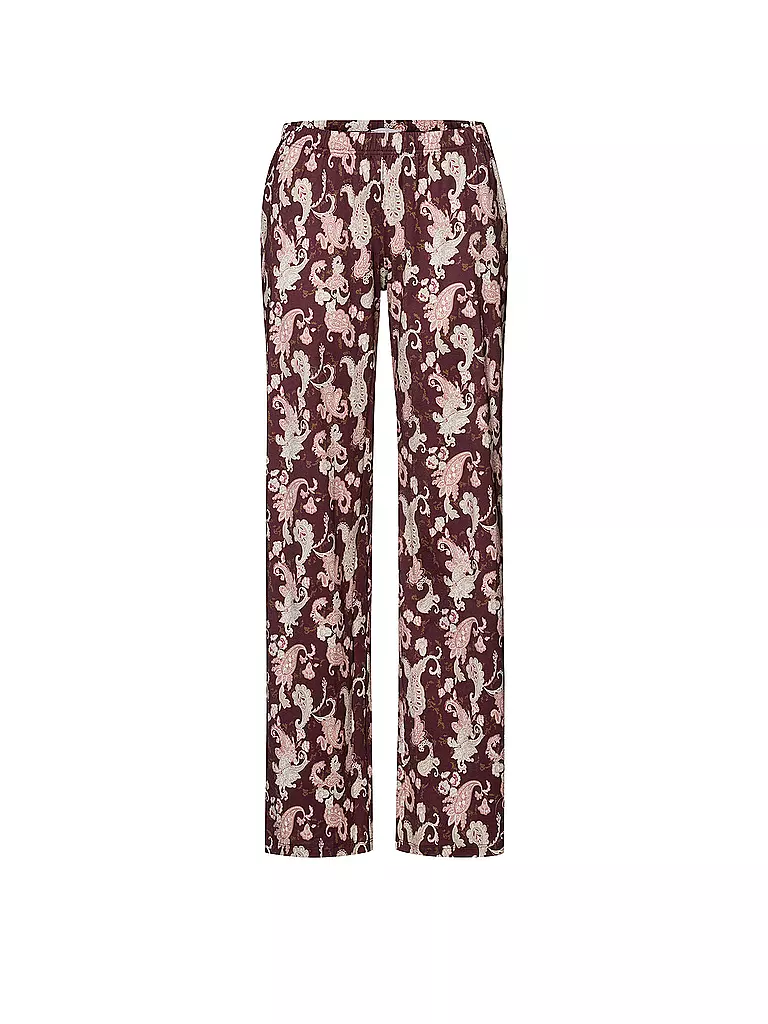 HANRO Pyjamahose LOUNGY NIGHTS beere