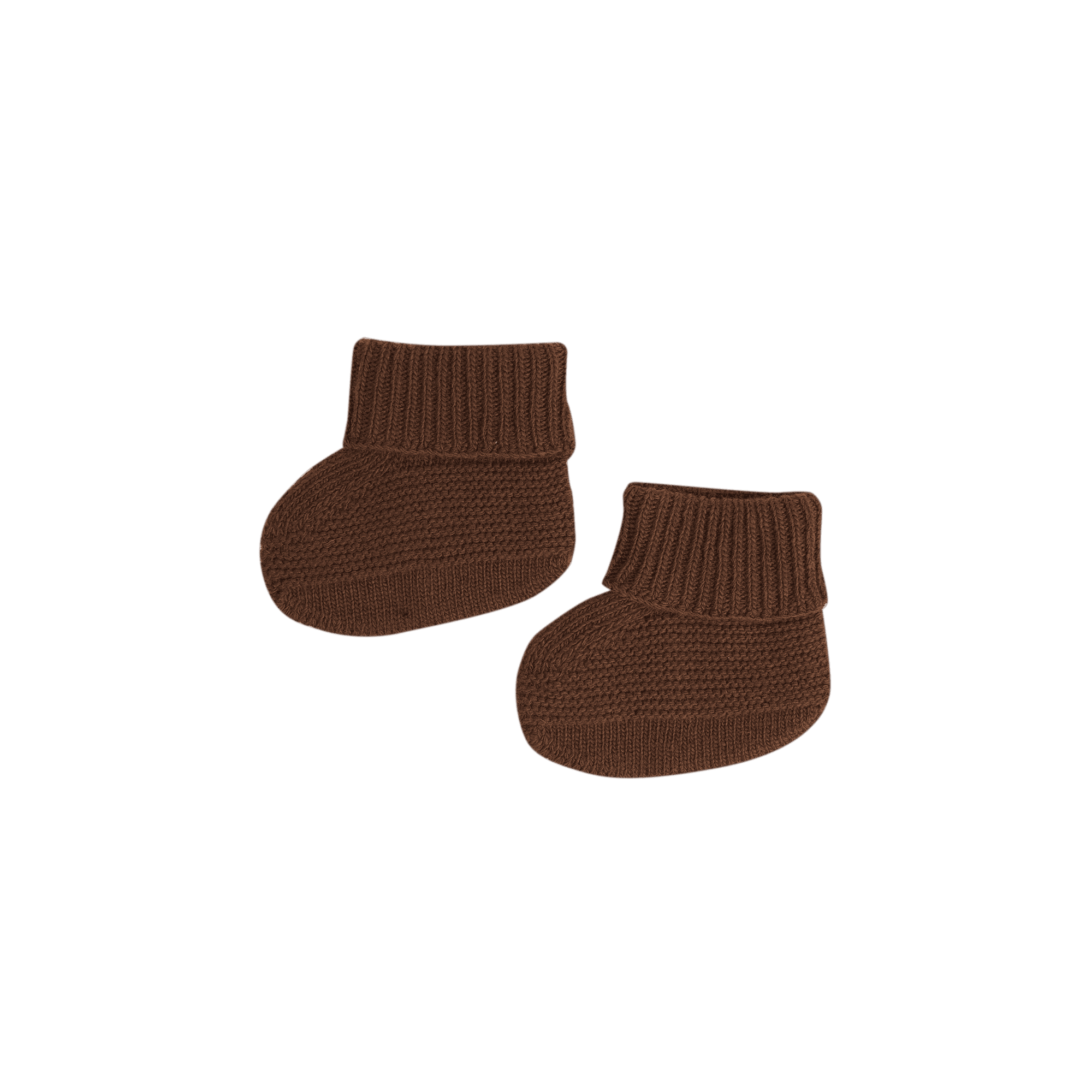 Chaussons en maille | Marron