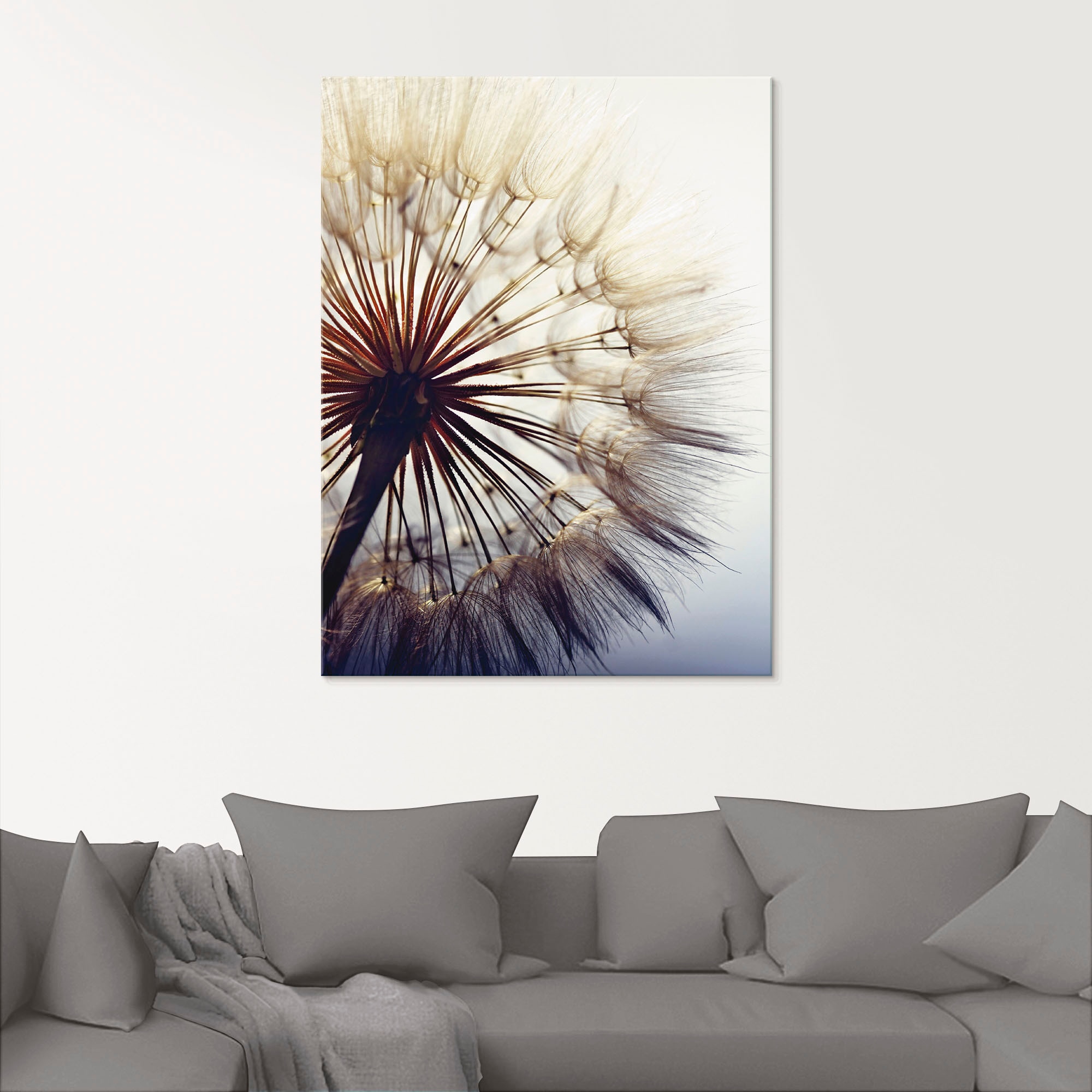 Artland Glasbild »Grosse Pusteblume« Blumen 1 Stk. tlg. in verschiedenen Grössen
