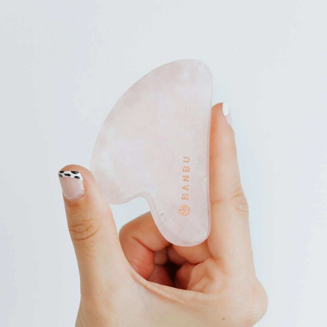 BANBU  Gua Sha Rosenquarz