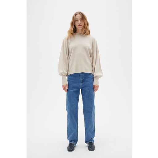 InWear SammyIW Striktrøje, Simply Taupe Melange, M