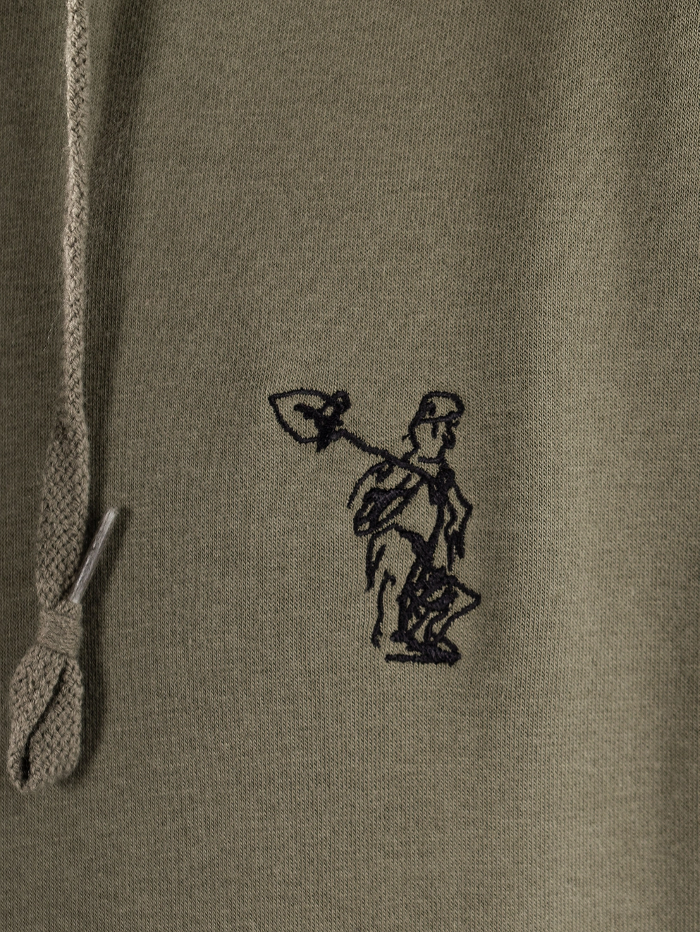 Sour Solution Worker Hoodie olive