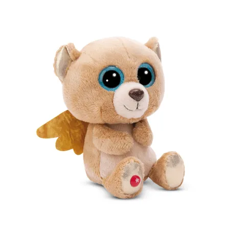 NICI Kuscheltier GLUBSCHIS Bär Glowy Bombo 15cm schlenkernd