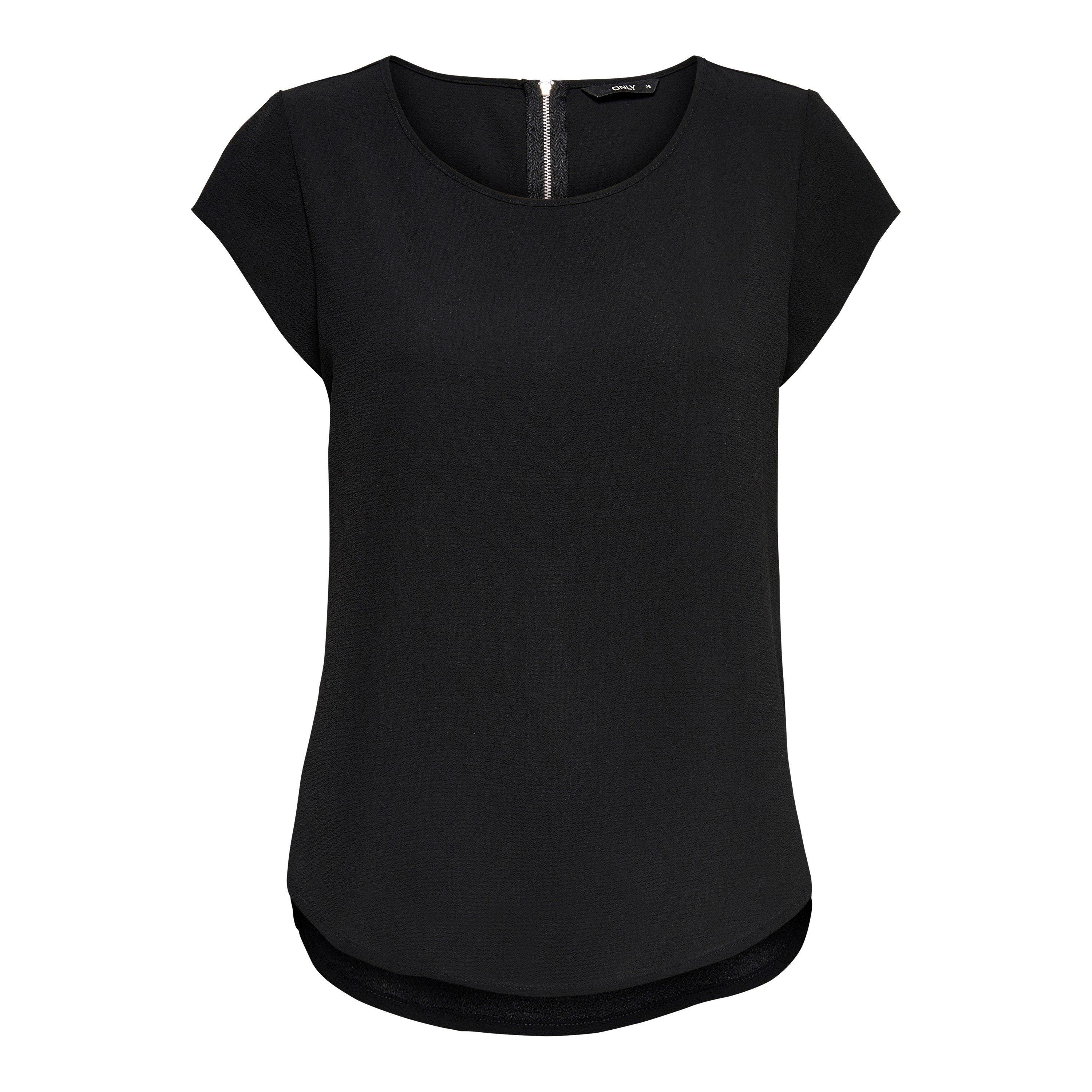 Only Vic Short Sleeve Solid T Shirt