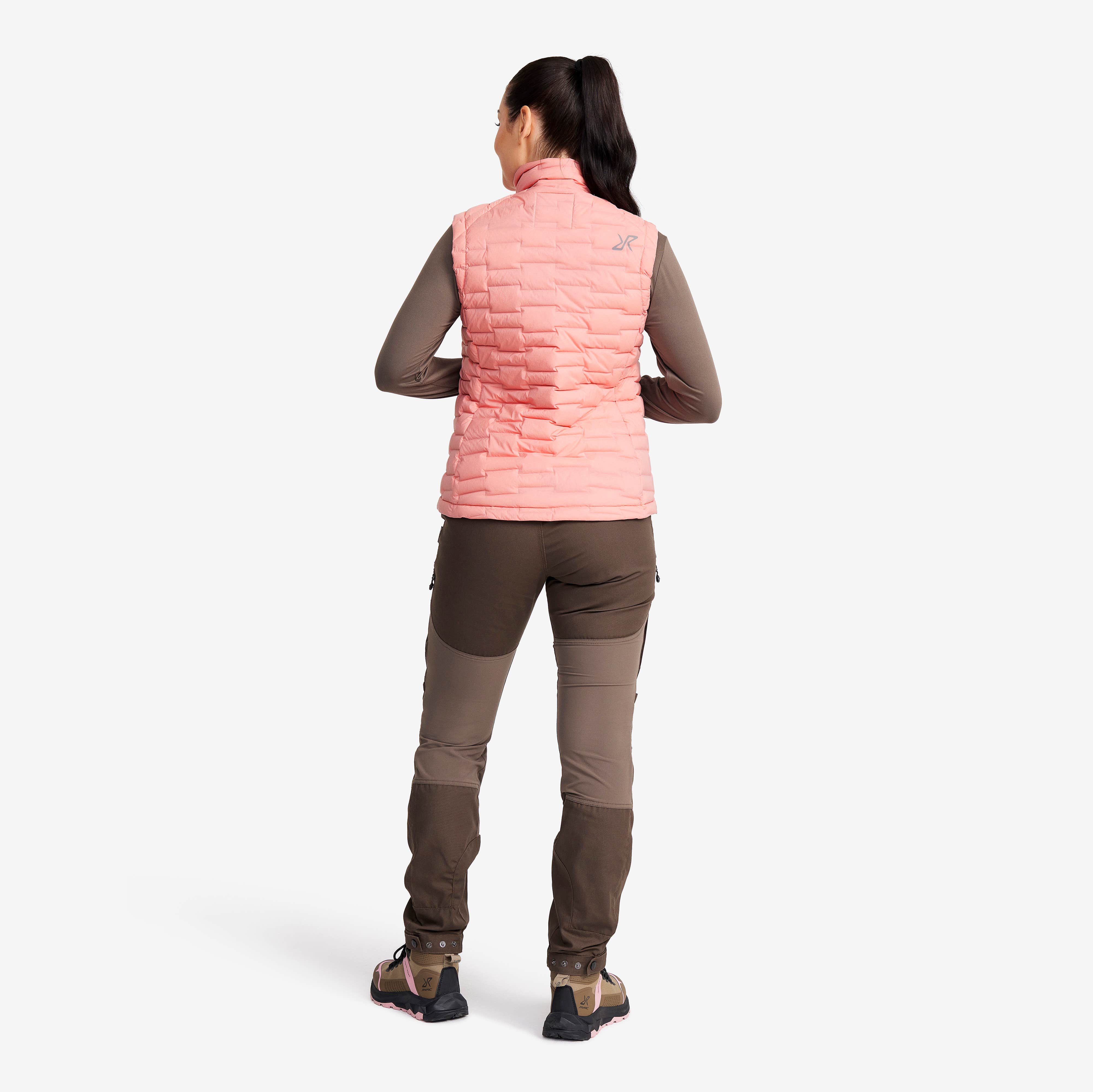 Flex Stretch Down Vest Dame Blush