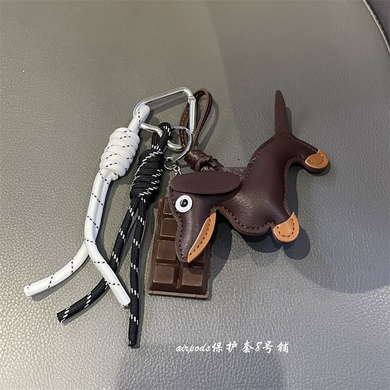 XIXI STUDIO - Hondenchocolade riem tasbedel