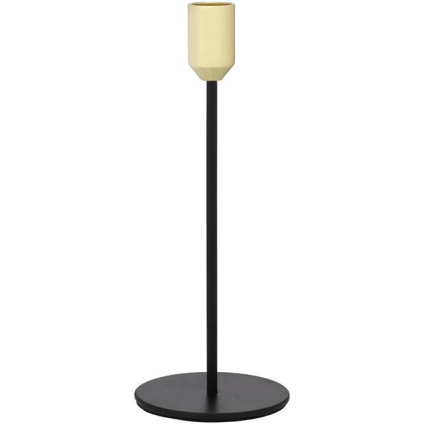 Blokker Kandelaar Japandi Chic - 25 cm - Zwart