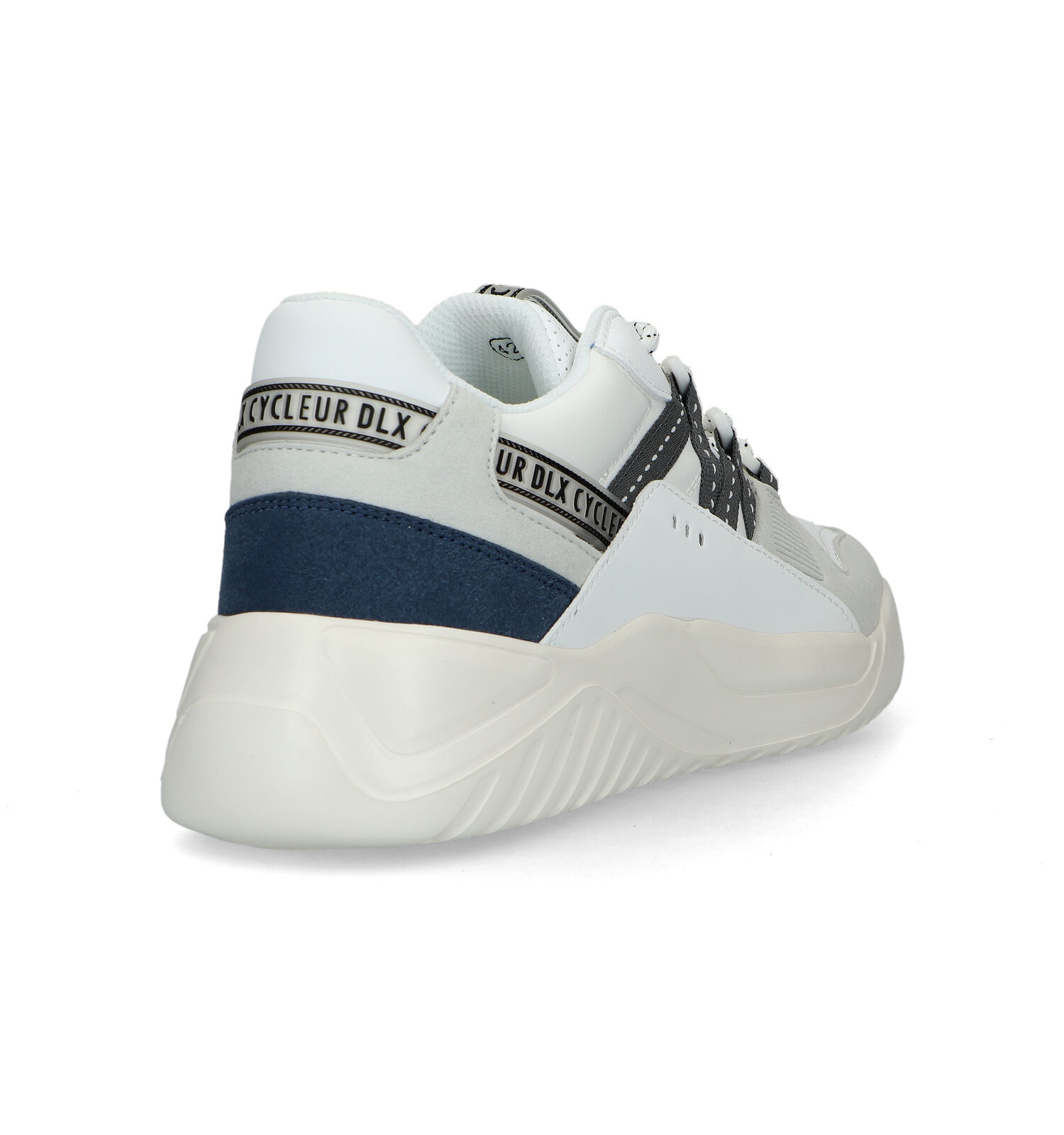 Veterschoenen wit