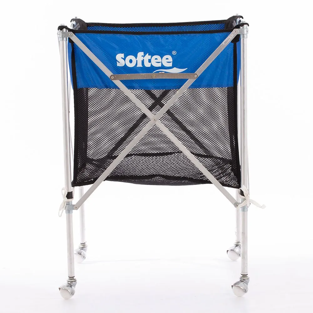 Softee Aluminium Faltbarer Ballwagen mit Netz