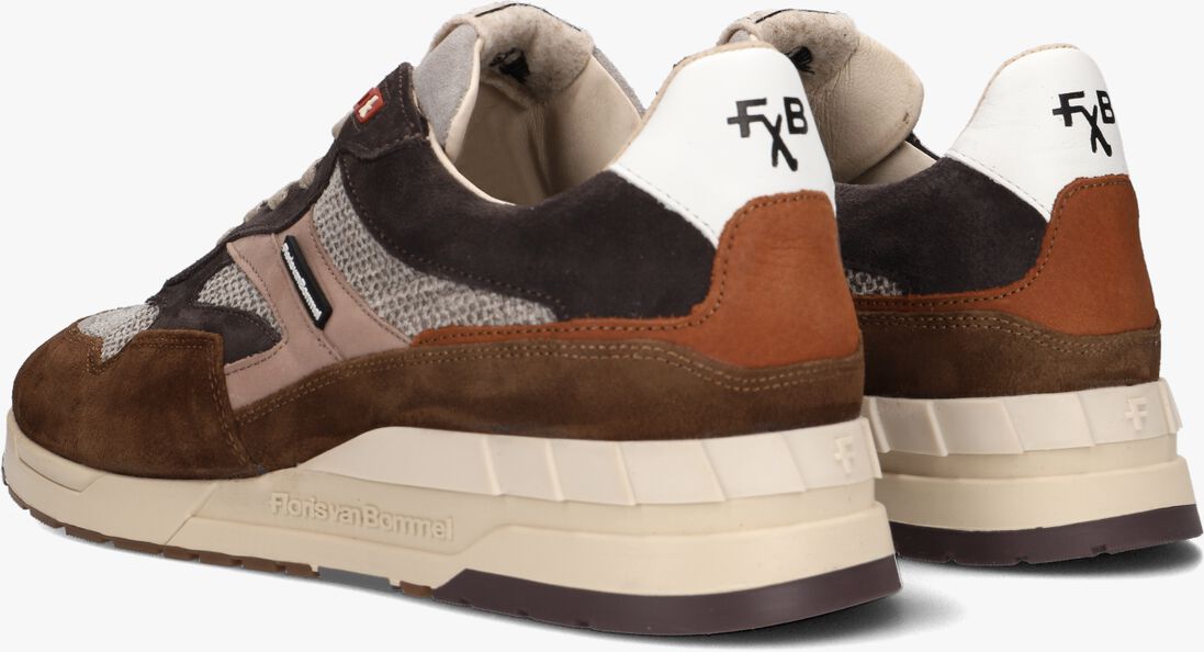 FLORIS VAN BOMMEL grijze floris van bommel lage sneakers sfm-10176