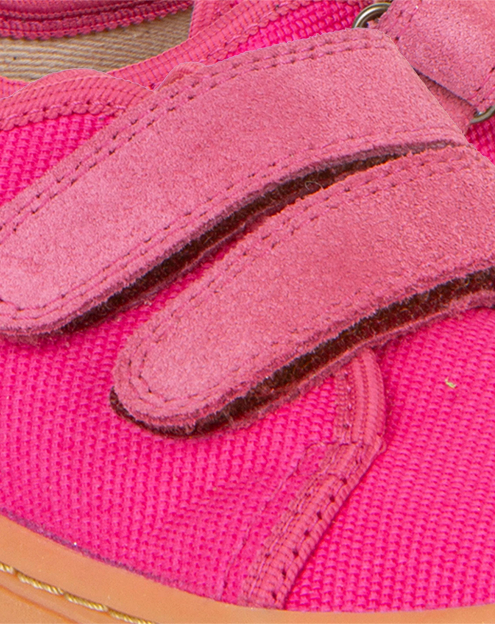 Klett-Halbschuhe CANVAS in fuxia