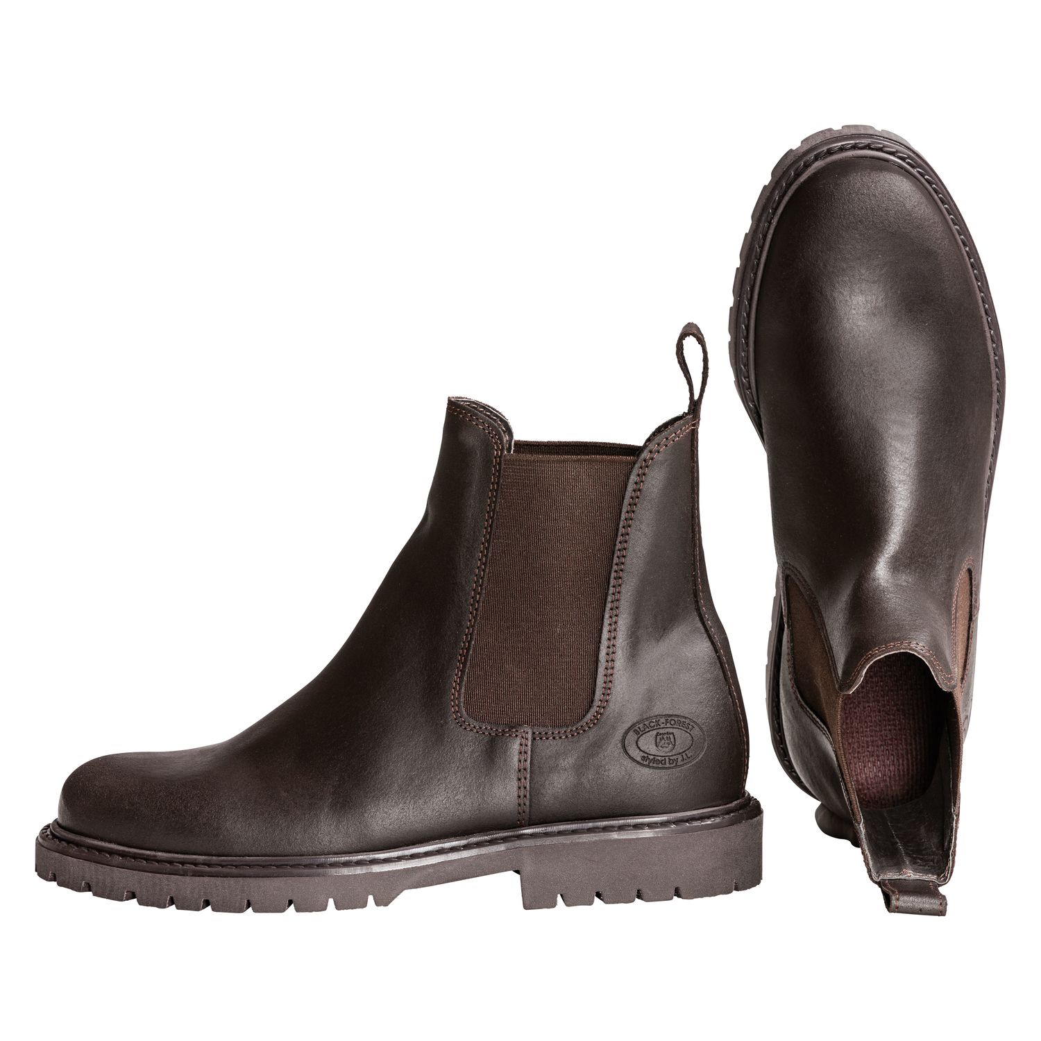 Loesdau Leder-Jodhpurstiefel Almada  - antikbraun