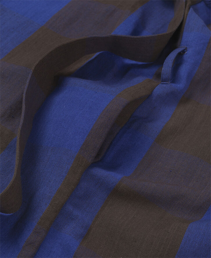 ferm LIVING Field robe Chocolate/Bright Blue Chocolate/bright blue