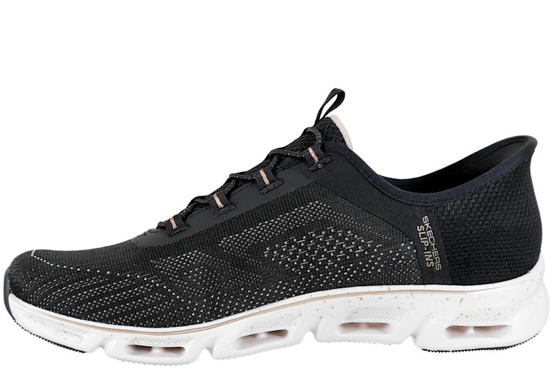 SKECHERS - GLIDE STEP GRATIFY - PACE SLIP-INS DARK SNEAKER