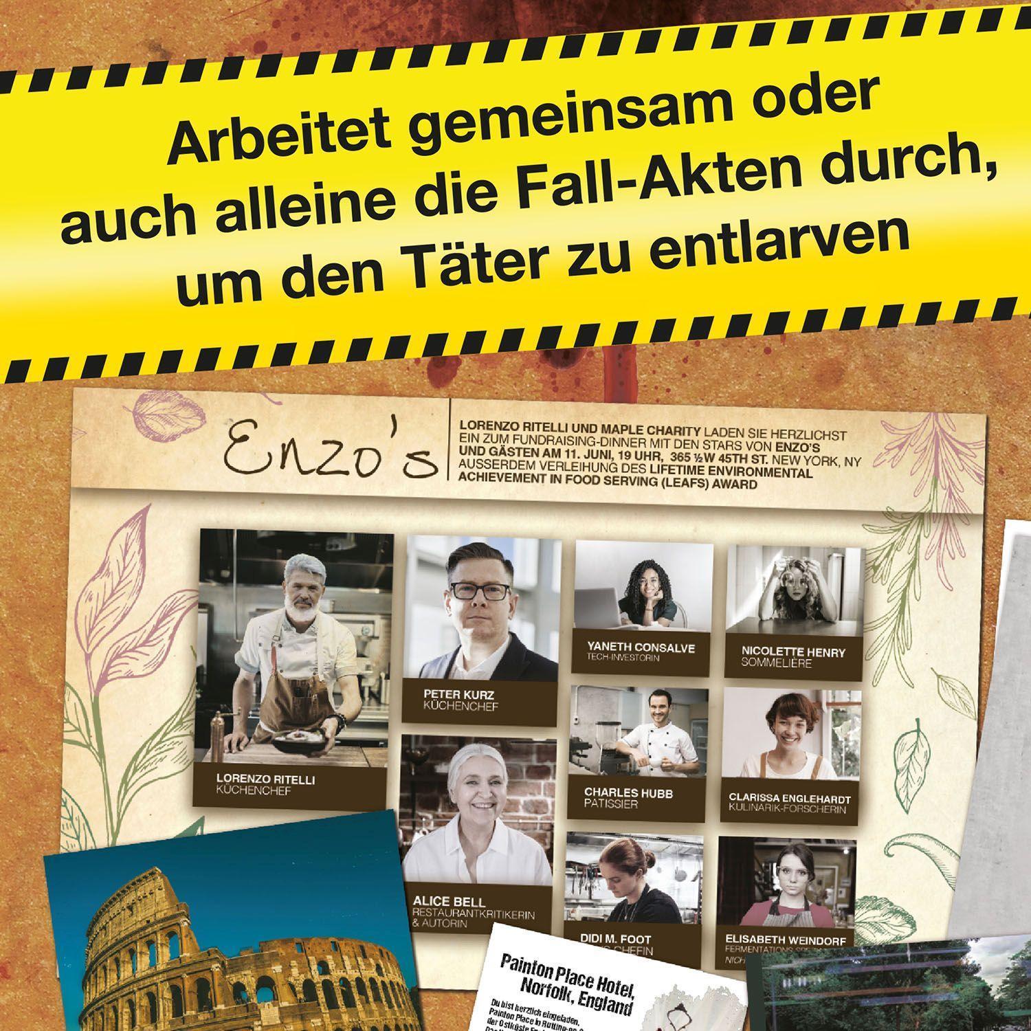 Murder Mystery Case File - Mord à la carte
