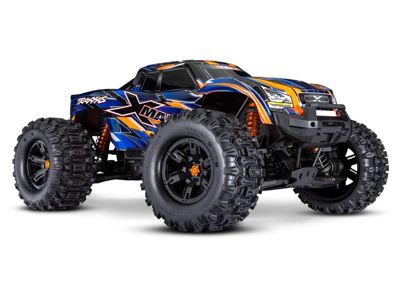 Traxxas Monster Truck X-Maxx, Orange 1:6 Monster Truck X-MAXX 8S Belted 4WD EP
