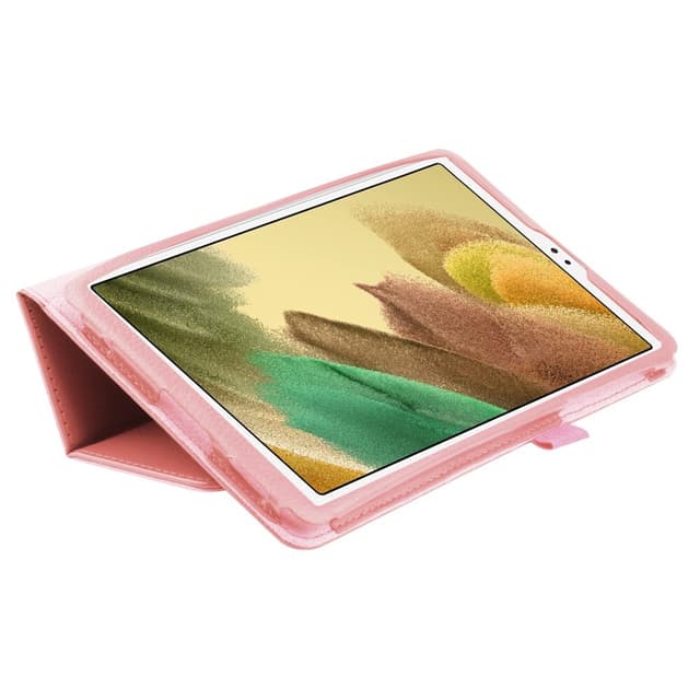 SKALO Samsung Tab A7 Lite Duofold Litchi Flip Cover
