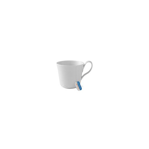 Royal Copenhagen Hvid Elements Højhankskop, 35 cl