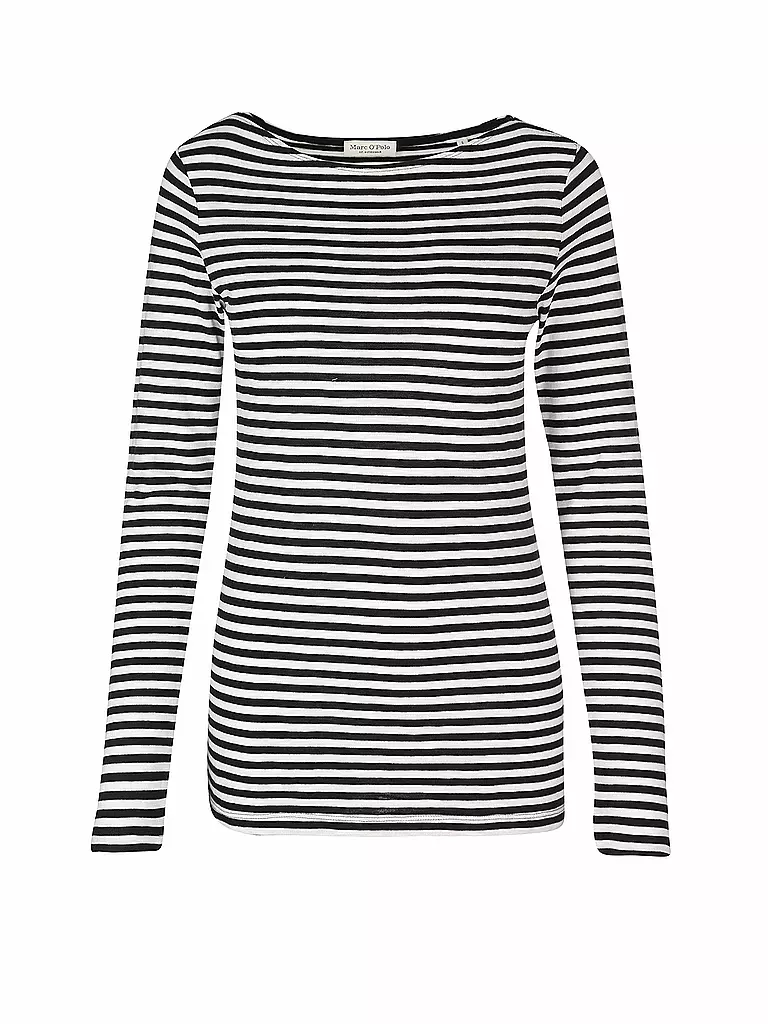 MARC O'POLO Langarmshirt schwarz