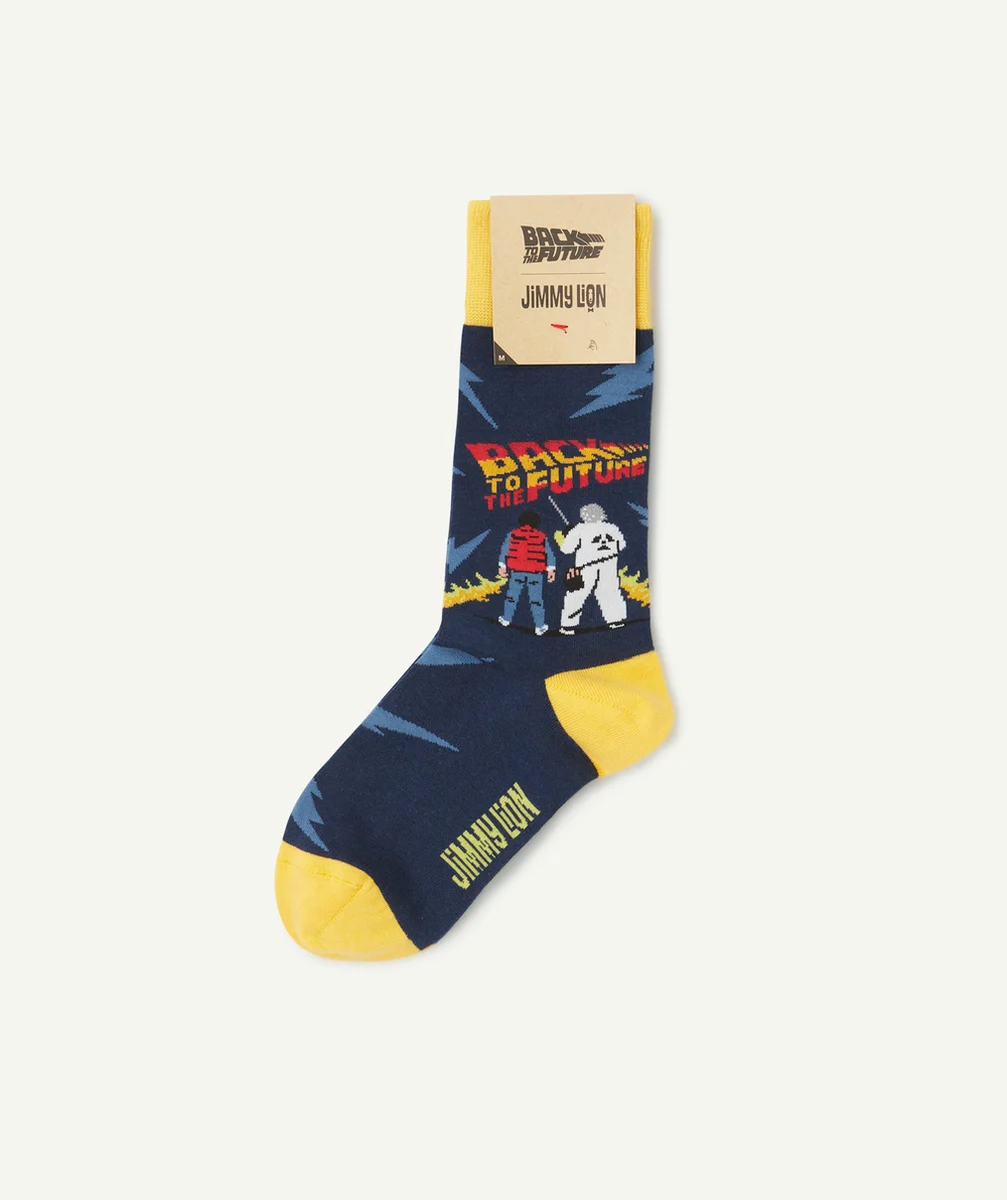 JIMMY LIONPAIRE DE CHAUSSETTES THÈME RETOUR VERS LE FUTUR