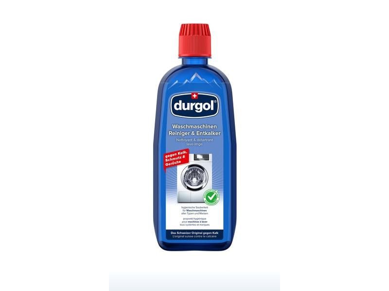 Durgol Waschmaschinenreiniger & Entkalker 500 ml Entkalkung und Reinigung für alle Waschmaschinenmarken