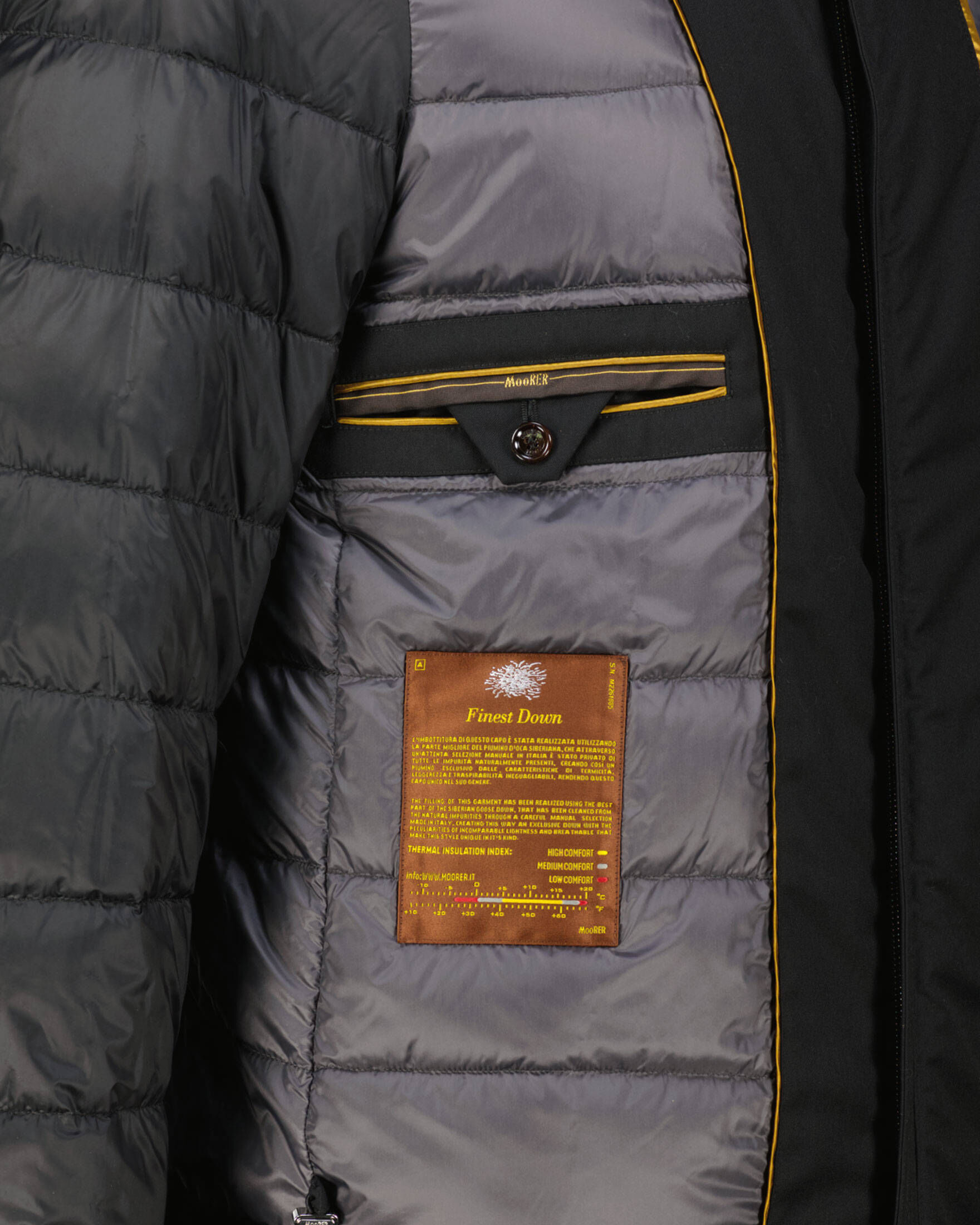 Moorer| Herren Daunenjacke ALBINI-PUM